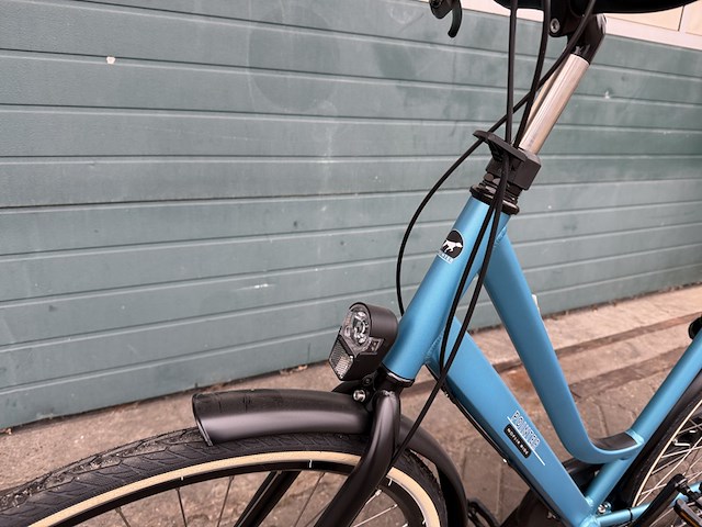 Dames stadsfiets 53 cm 7 versnellingen pointer, solara, tintel blue - afbeelding 5 van  13