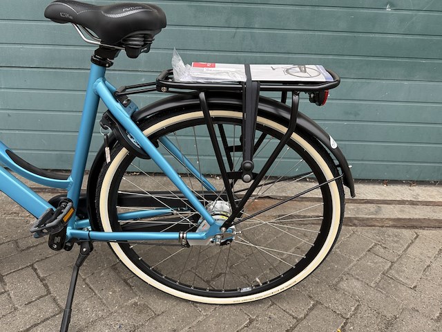 Dames stadsfiets 53 cm 7 versnellingen pointer, solara, tintel blue - afbeelding 7 van  13