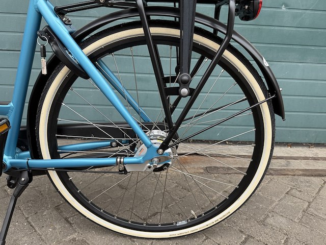 Dames stadsfiets 53 cm 7 versnellingen pointer, solara, tintel blue - afbeelding 8 van  13