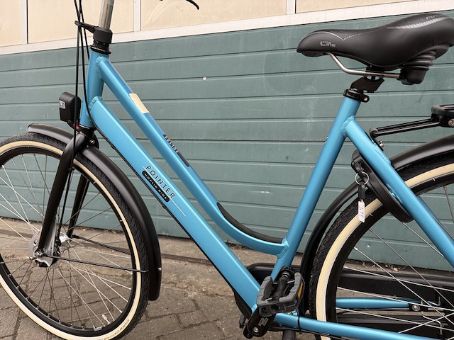 Dames stadsfiets 53 cm 7 versnellingen pointer, solara, tintel blue - afbeelding 12 van  13