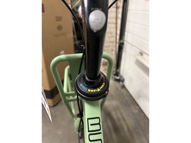 Dames stadsfiets 57 cm 3 versnellingen, bsp, la dolce vita n3, retro groen - afbeelding 2 van  20