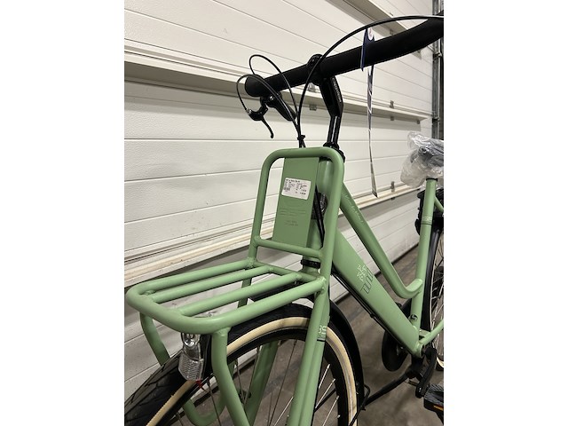 Dames stadsfiets 57 cm 3 versnellingen, bsp, la dolce vita n3, retro groen - afbeelding 6 van  20
