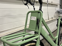 Dames stadsfiets 57 cm 3 versnellingen, bsp, la dolce vita n3, retro groen - afbeelding 6 van  20