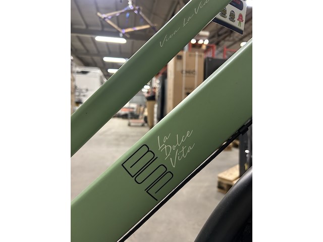 Dames stadsfiets 57 cm 3 versnellingen, bsp, la dolce vita n3, retro groen - afbeelding 10 van  20