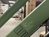 Dames stadsfiets 57 cm 3 versnellingen, bsp, la dolce vita n3, retro groen - afbeelding 10 van  20