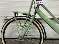 Dames stadsfiets 57 cm 3 versnellingen, bsp, la dolce vita n3, retro groen - afbeelding 12 van  20