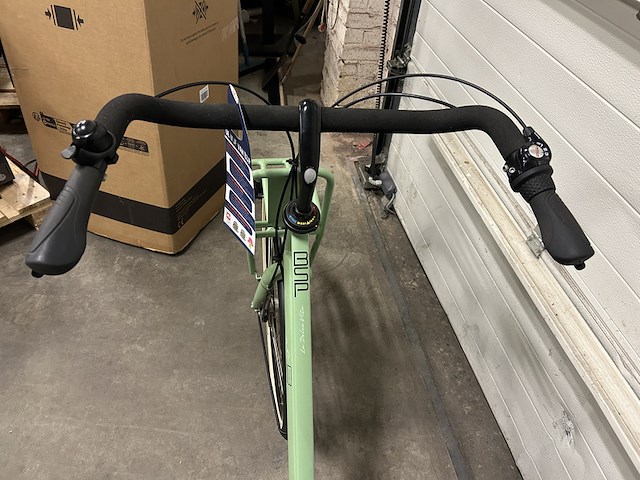 Dames stadsfiets 57 cm 3 versnellingen, bsp, la dolce vita n3, retro groen - afbeelding 20 van  20