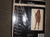 Dames travel dress panter print maat l - afbeelding 1 van  3