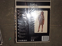 Dames travel dress panter print maat xl - afbeelding 2 van  3