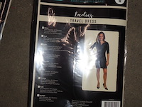 Dames travel dress zwart maat m - afbeelding 3 van  3