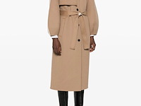 Dames wollen jas, mackage, ceyla, licht beige, maat m - afbeelding 1 van  1