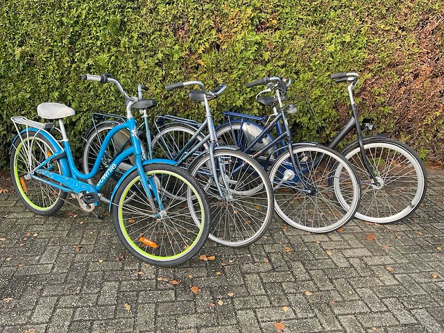 Damesfiets (4x) - afbeelding 1 van  8