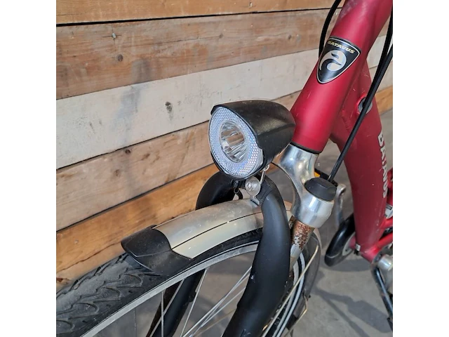 Damesfiets, batavus, mambo spirit, rood - afbeelding 8 van  17