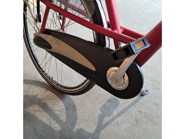 Damesfiets, batavus, mambo spirit, rood - afbeelding 9 van  17