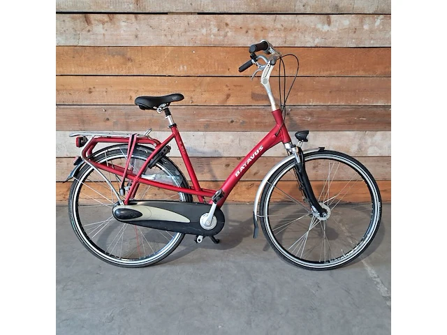 Damesfiets, batavus, mambo spirit, rood - afbeelding 1 van  17