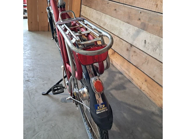 Damesfiets, batavus, mambo spirit, rood - afbeelding 13 van  17