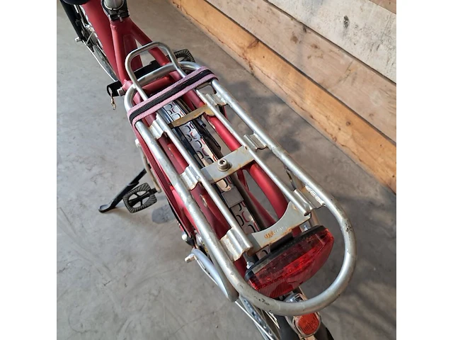 Damesfiets, batavus, mambo spirit, rood - afbeelding 14 van  17