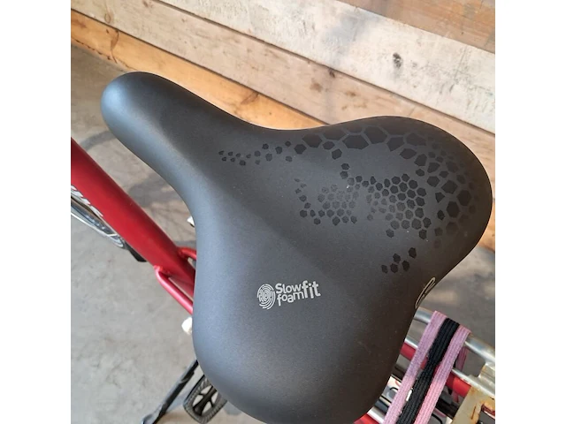Damesfiets, batavus, mambo spirit, rood - afbeelding 15 van  17