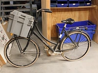Damesfiets cortina, opknappertje.