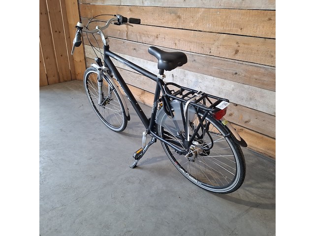 Damesfiets en herenfiets, batavus / target skyline, toerfiets, bruin / zwart, 2005 - afbeelding 4 van  7