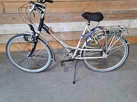 Damesfiets en herenfiets, batavus / target skyline, toerfiets, bruin / zwart, 2005 - afbeelding 5 van  7