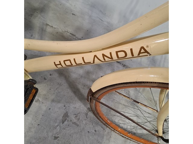 Damesfiets, hollandia, camel - afbeelding 2 van  16