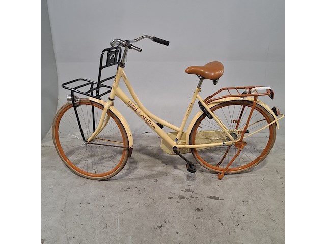 Damesfiets, hollandia, camel - afbeelding 4 van  16