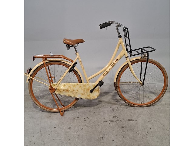 Damesfiets, hollandia, camel - afbeelding 1 van  16