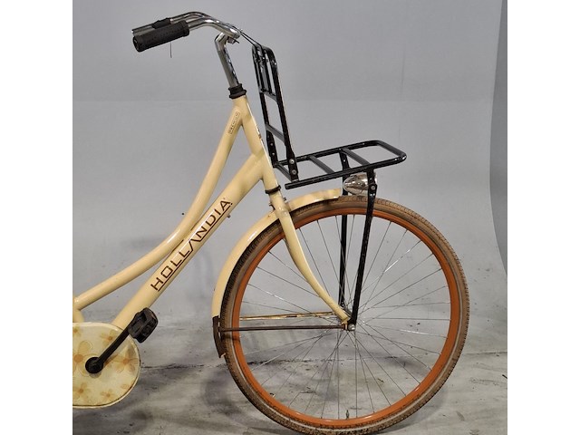 Damesfiets, hollandia, camel - afbeelding 10 van  16