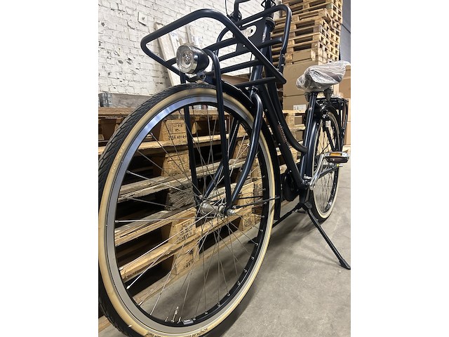 Damesfiets hoogte 51 3 versnellingen pointer, grande plus, denim matte - afbeelding 2 van  12