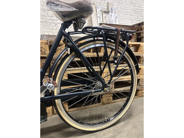 Damesfiets hoogte 51 3 versnellingen pointer, grande plus, denim matte - afbeelding 5 van  12