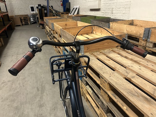 Damesfiets hoogte 51 3 versnellingen pointer, grande plus, denim matte - afbeelding 11 van  12