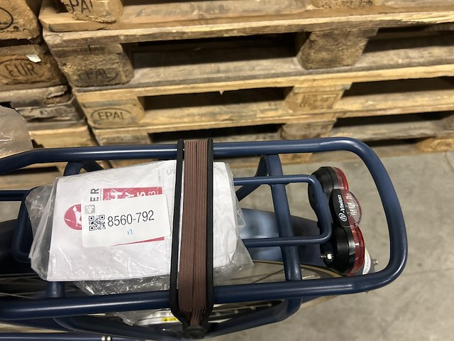 Damesfiets hoogte 51 3 versnellingen pointer, grande plus, stonewash blue - afbeelding 9 van  12