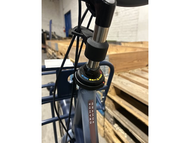 Damesfiets hoogte 51 3 versnellingen pointer, grande plus, stonewash blue - afbeelding 12 van  12