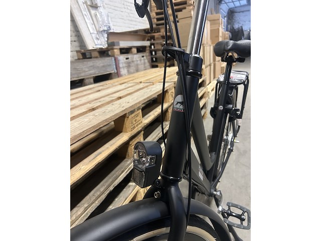 Damesfiets hoogte 53 3 versnellingen pointer, solara, mat zwart - afbeelding 4 van  14