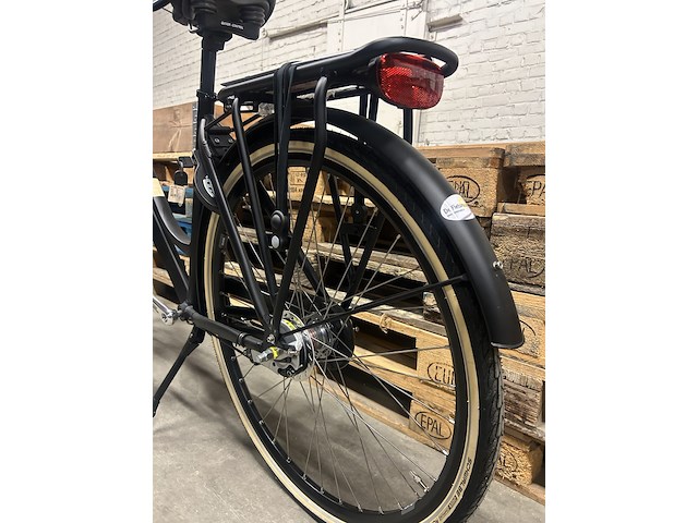 Damesfiets hoogte 53 3 versnellingen pointer, solara, mat zwart - afbeelding 5 van  14