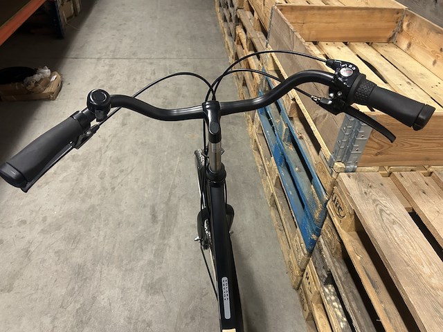 Damesfiets hoogte 53 3 versnellingen pointer, solara, mat zwart - afbeelding 14 van  14