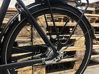 Damesfiets hoogte 56 7 versnellingen bsp, voyager, onyx black - afbeelding 3 van  10