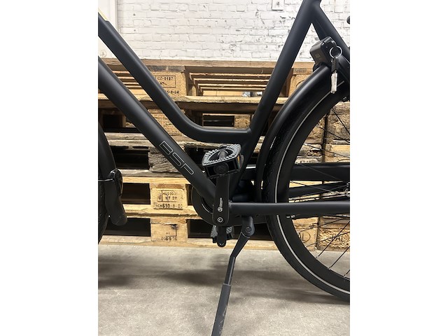 Damesfiets hoogte 56 7 versnellingen bsp, voyager, onyx black - afbeelding 4 van  10