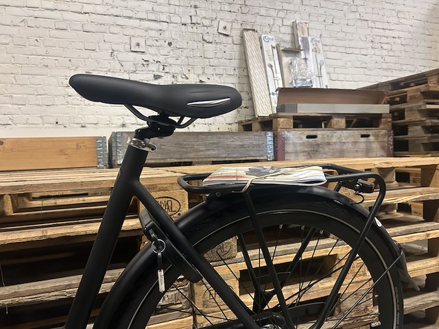 Damesfiets hoogte 56 7 versnellingen bsp, voyager, onyx black - afbeelding 5 van  10