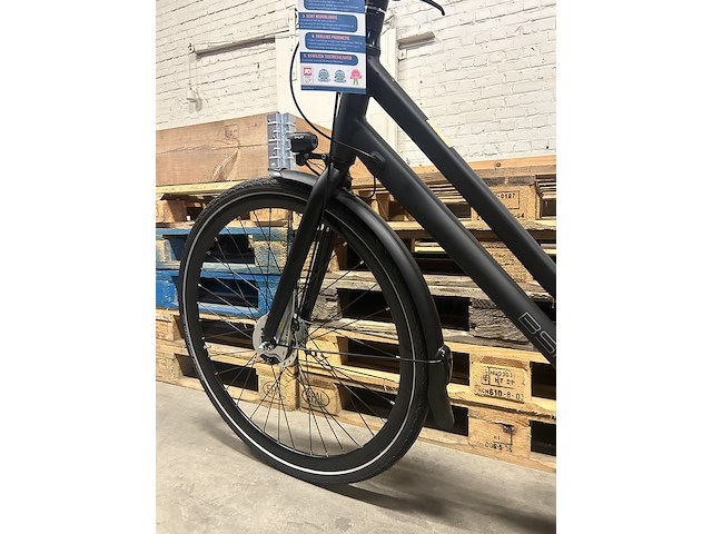 Damesfiets hoogte 56 7 versnellingen bsp, voyager, onyx black - afbeelding 6 van  10