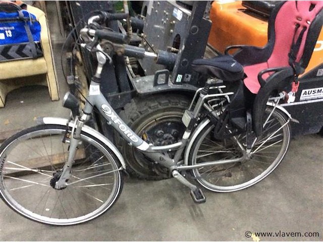Damesfiets oxford met kinderzitje - afbeelding 1 van  5