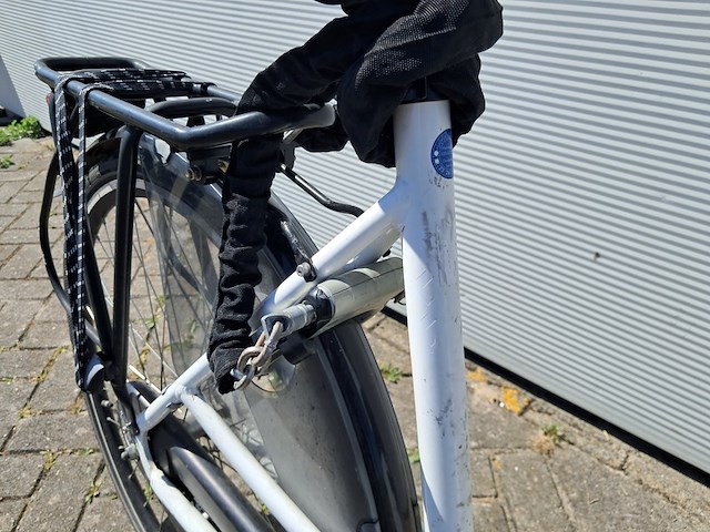 Damesfiets, wit - afbeelding 2 van  14