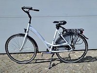 Damesfiets, wit - afbeelding 7 van  14