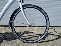 Damesfiets, wit - afbeelding 10 van  14