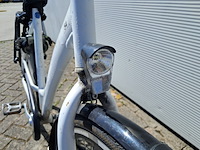 Damesfiets, wit - afbeelding 13 van  14