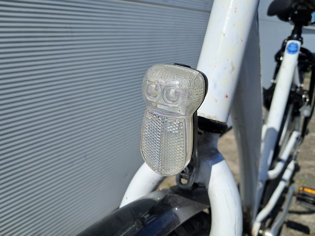 Damesfiets, wit - afbeelding 3 van  14