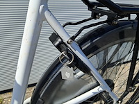 Damesfiets, wit - afbeelding 4 van  14