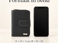 Damesportemonnee dr amsterdam, black - afbeelding 5 van  5