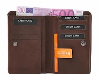 Damesportemonnee dr amsterdam, brown - afbeelding 3 van  5